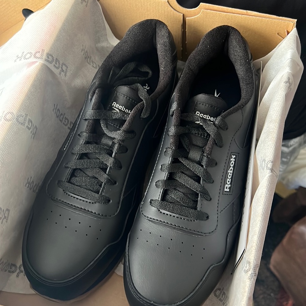 Black Reebok Work shoes